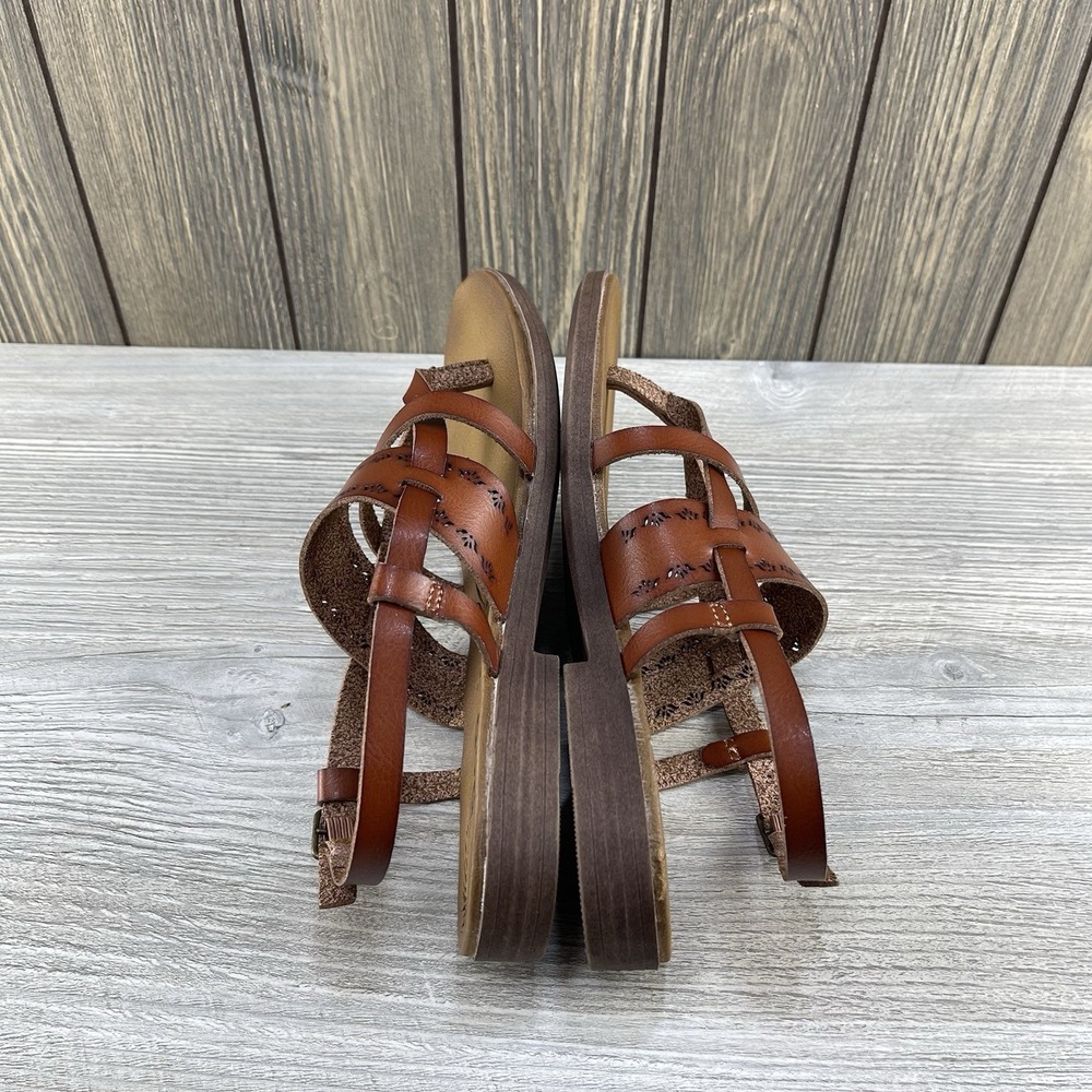 Pop Womens Comfort Fit  Strappy Sandals  Size 8 M  Flowers In Straps Casual - Picture 13 of 15